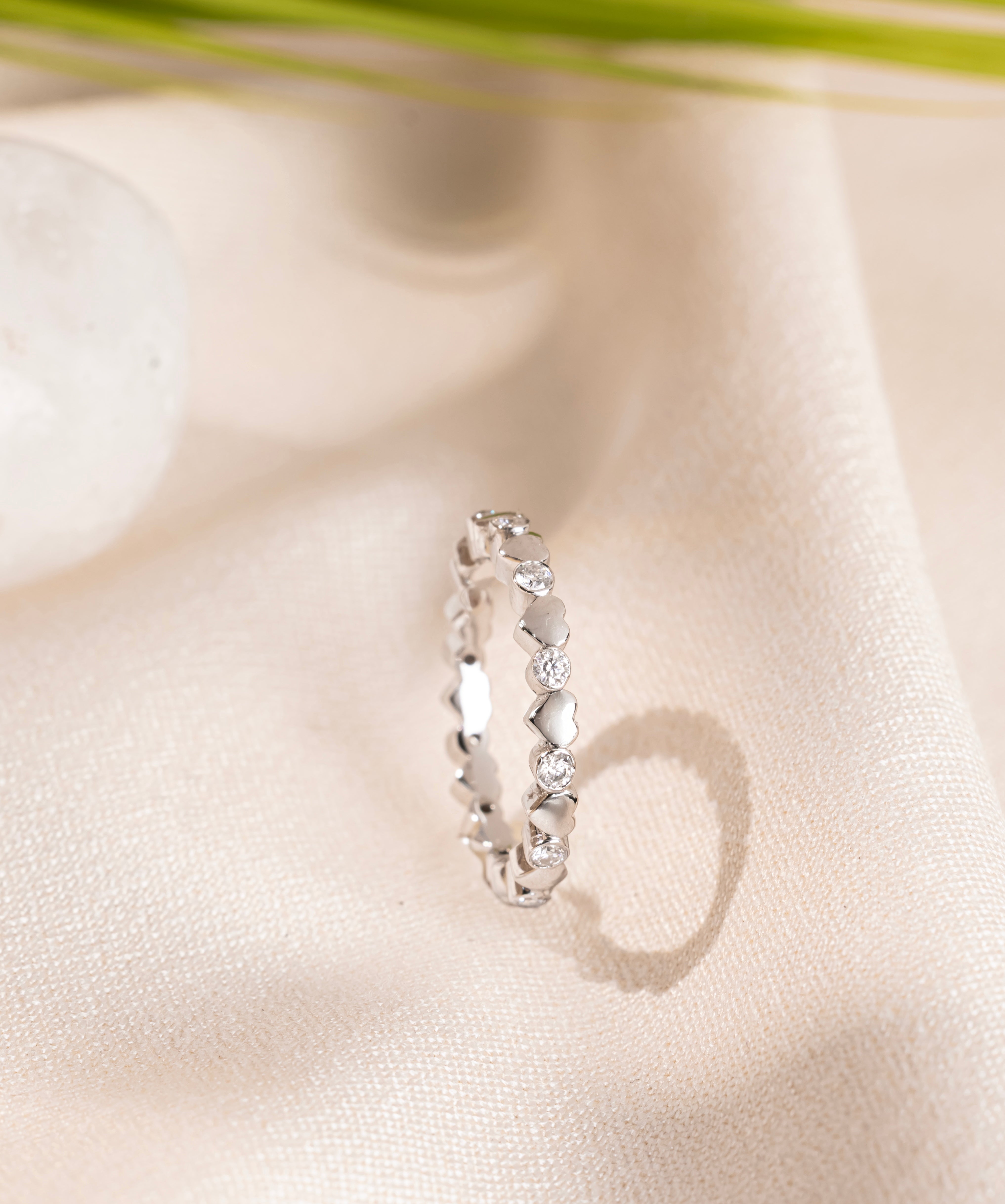 Heartstrings Eternity Ring