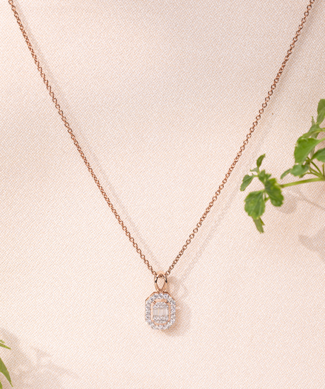 Octavira Halo Necklace