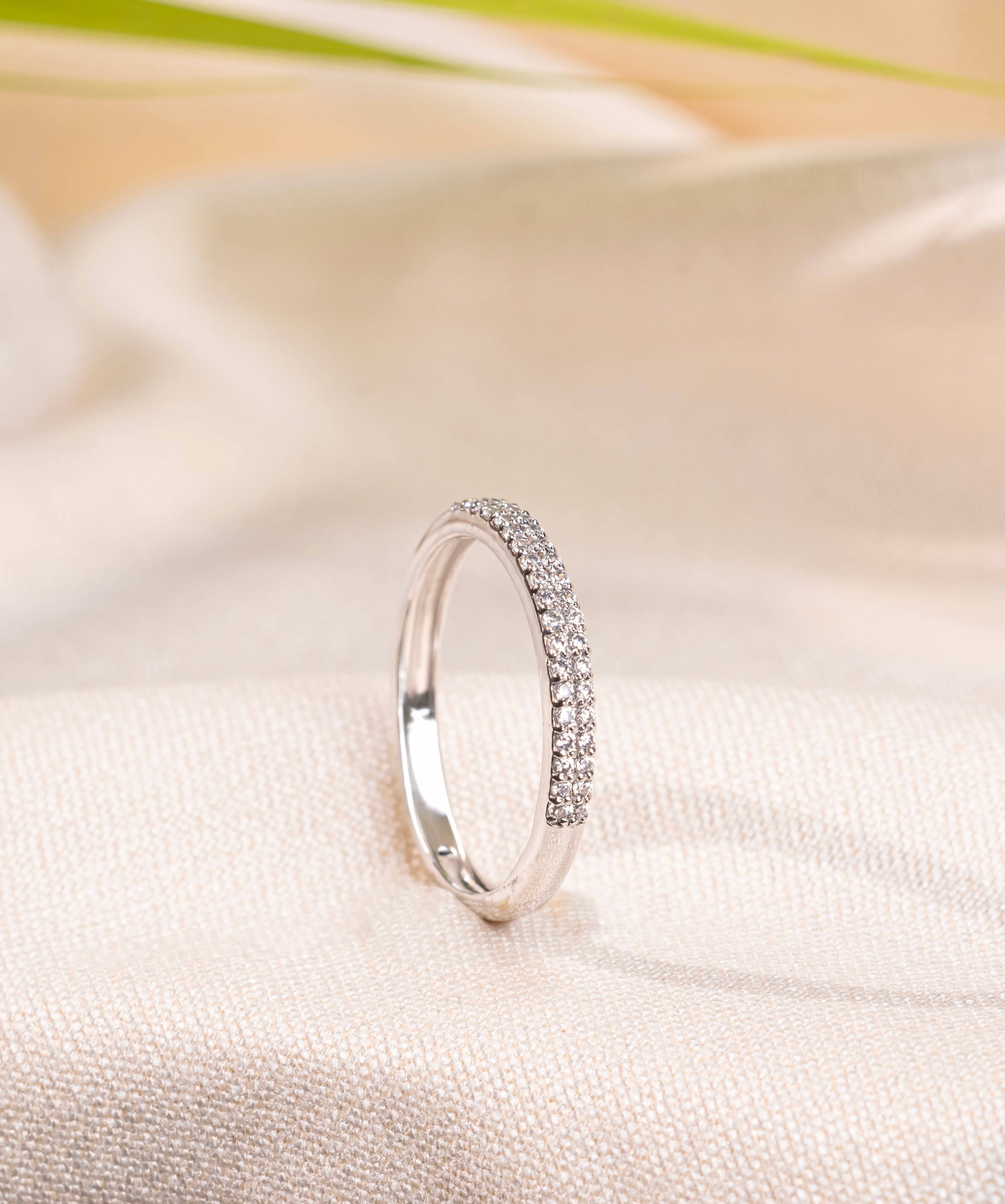 Eterna Pave Band Ring