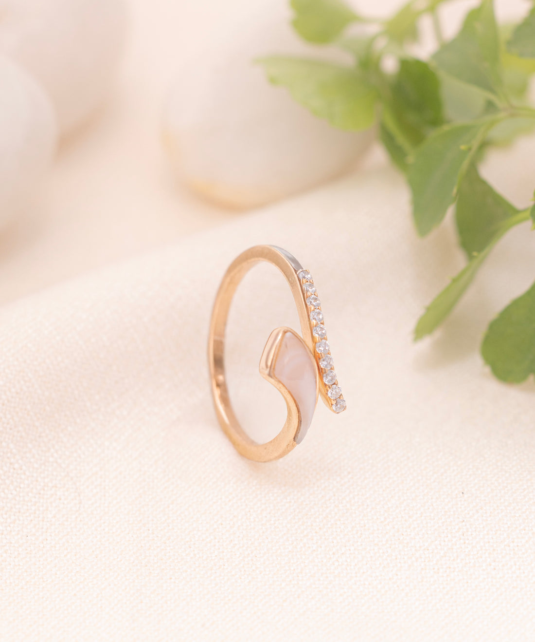 Serene Sweep Bypass Ring