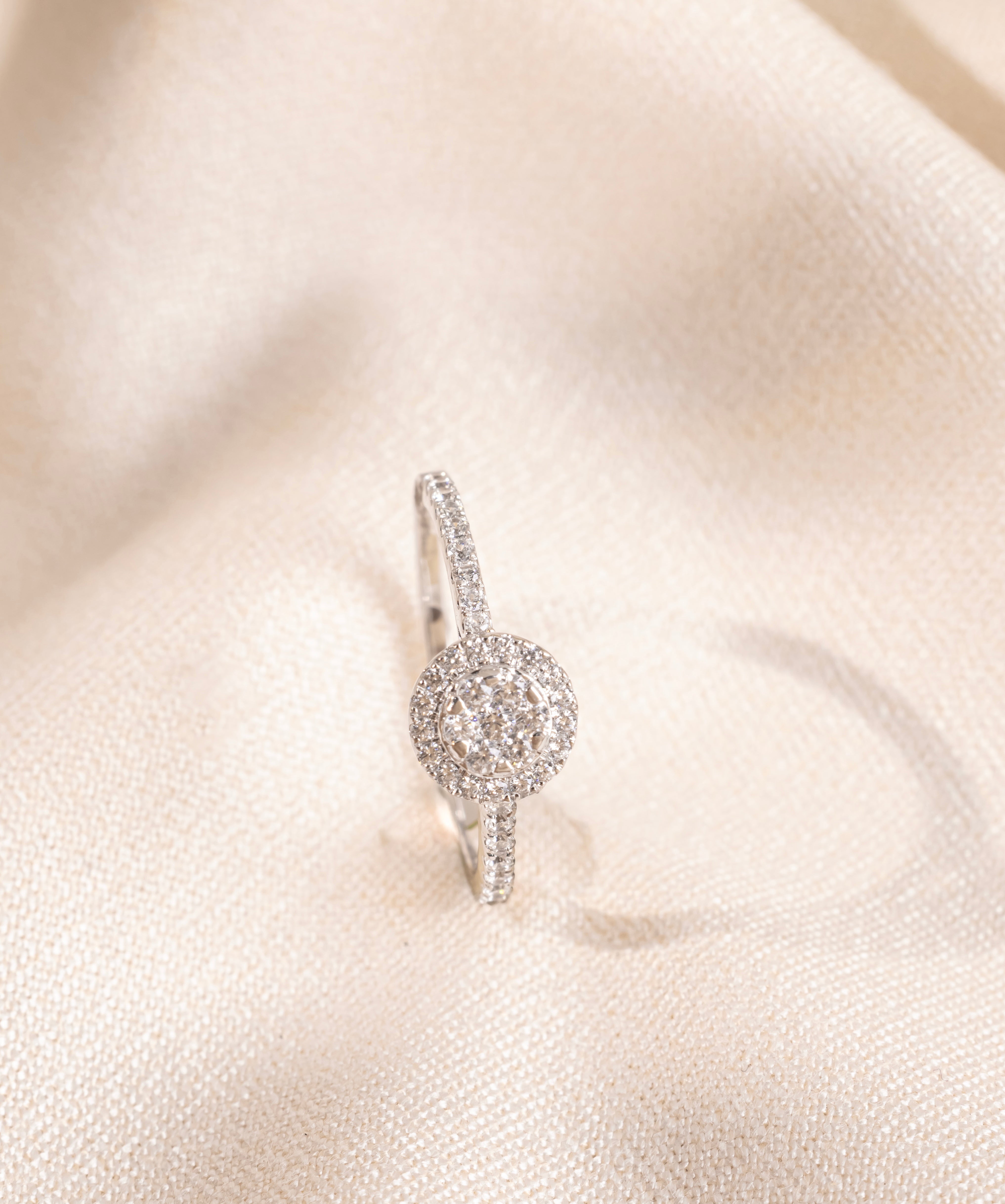 Luna Grace Halo Ring