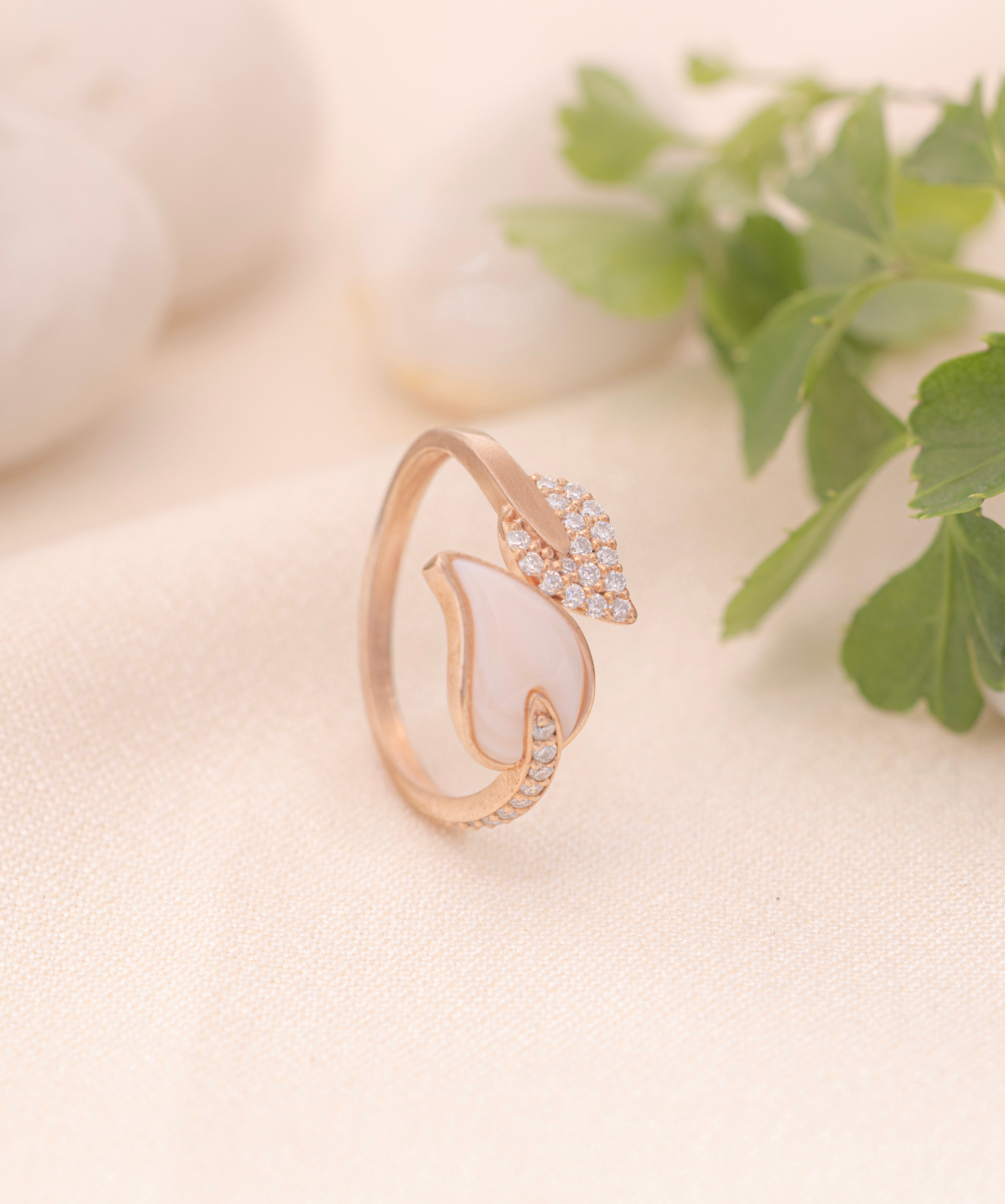 Willow Whisper Bypass Ring