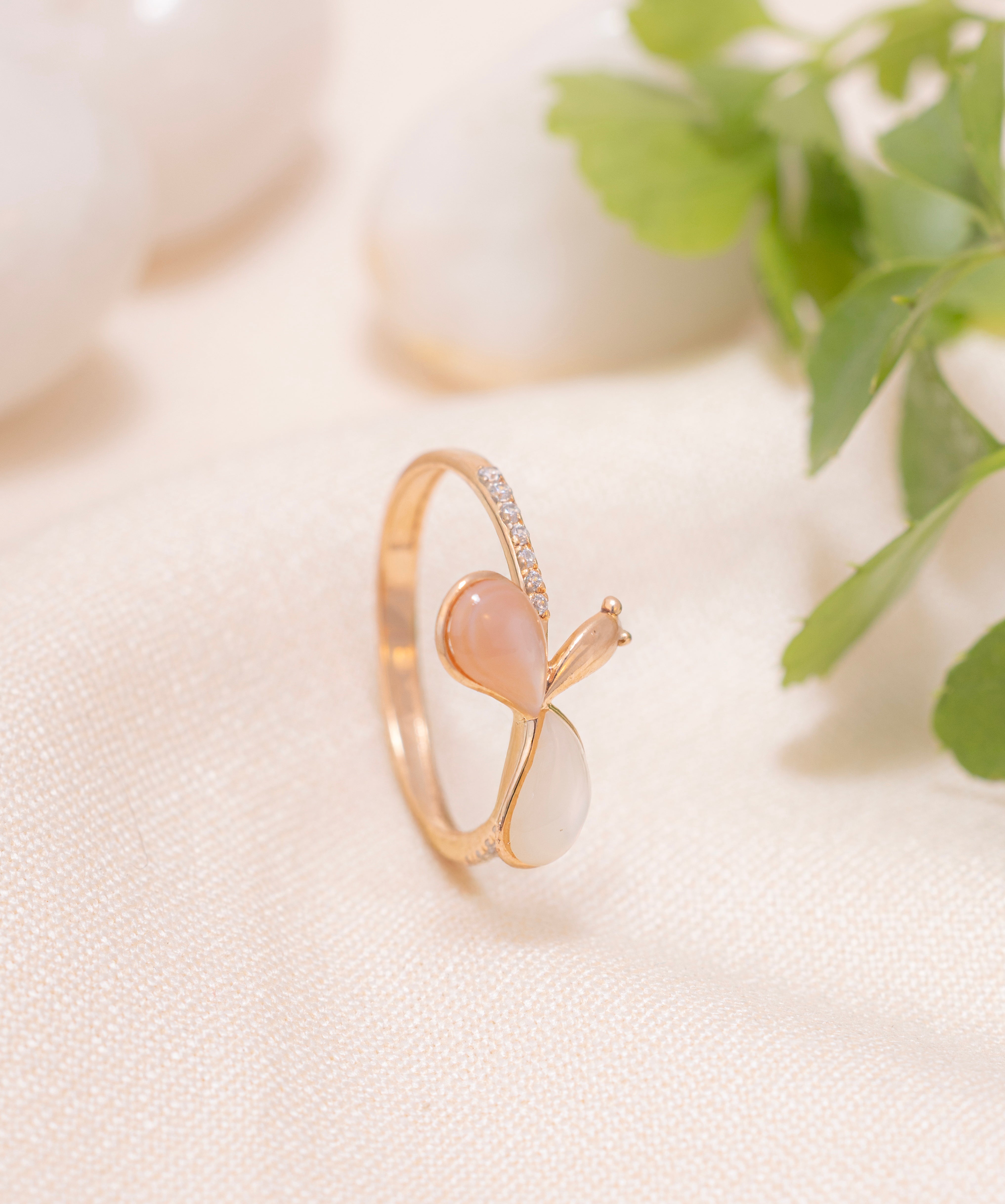 Mariposa Dream Pearl Ring