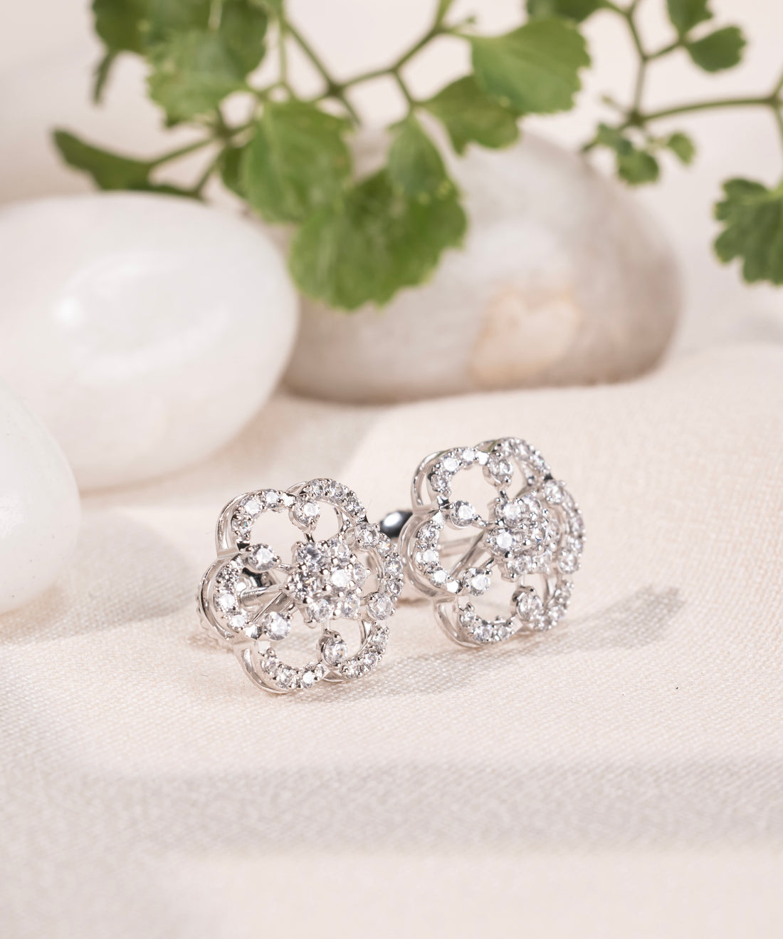 Eternal Bloom Flower Earrings