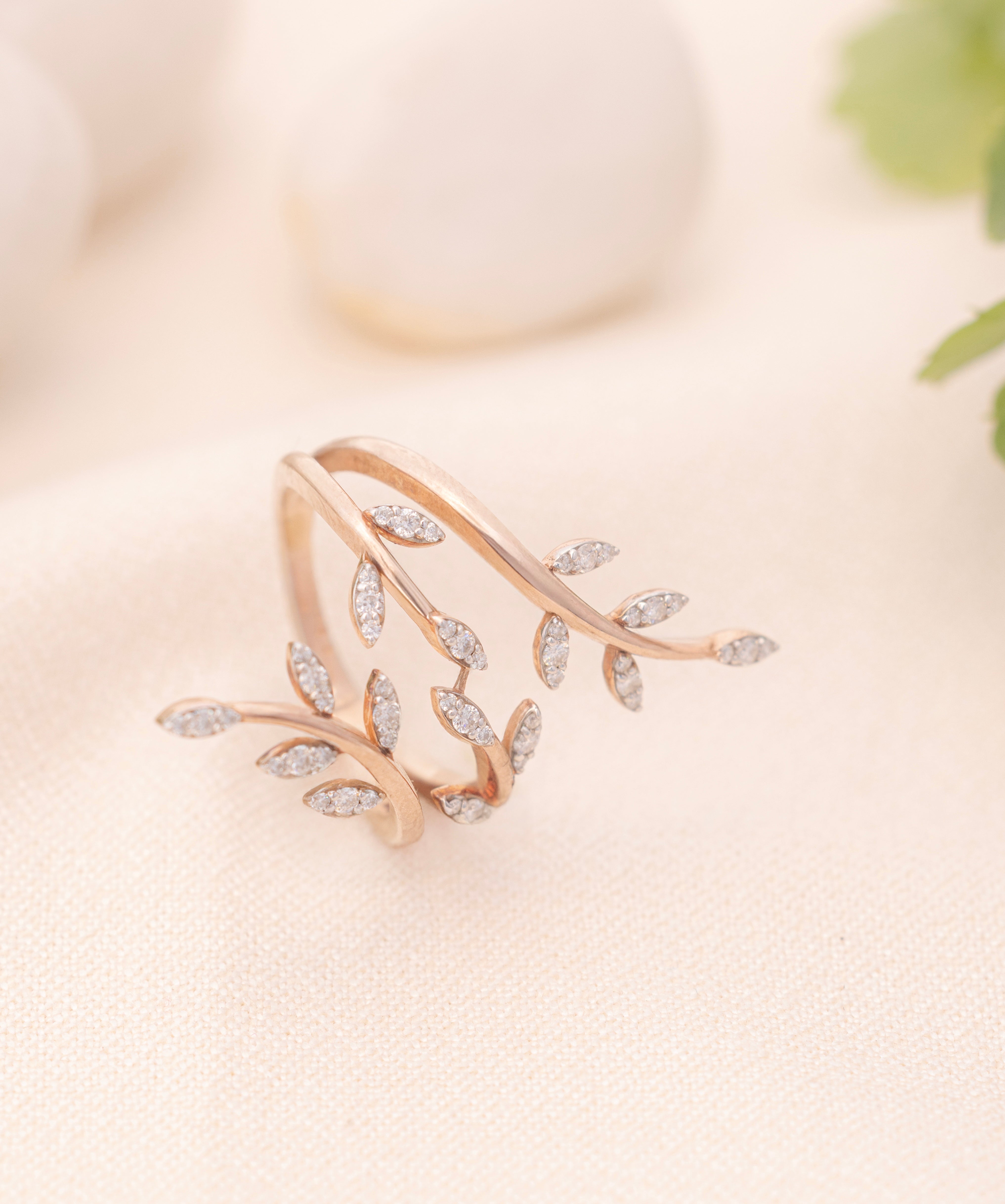 Ethereal Willow Wrap Ring
