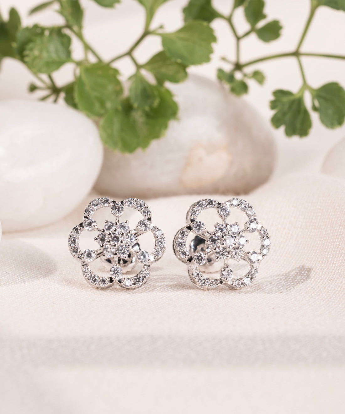 Eternal Bloom Flower Earrings