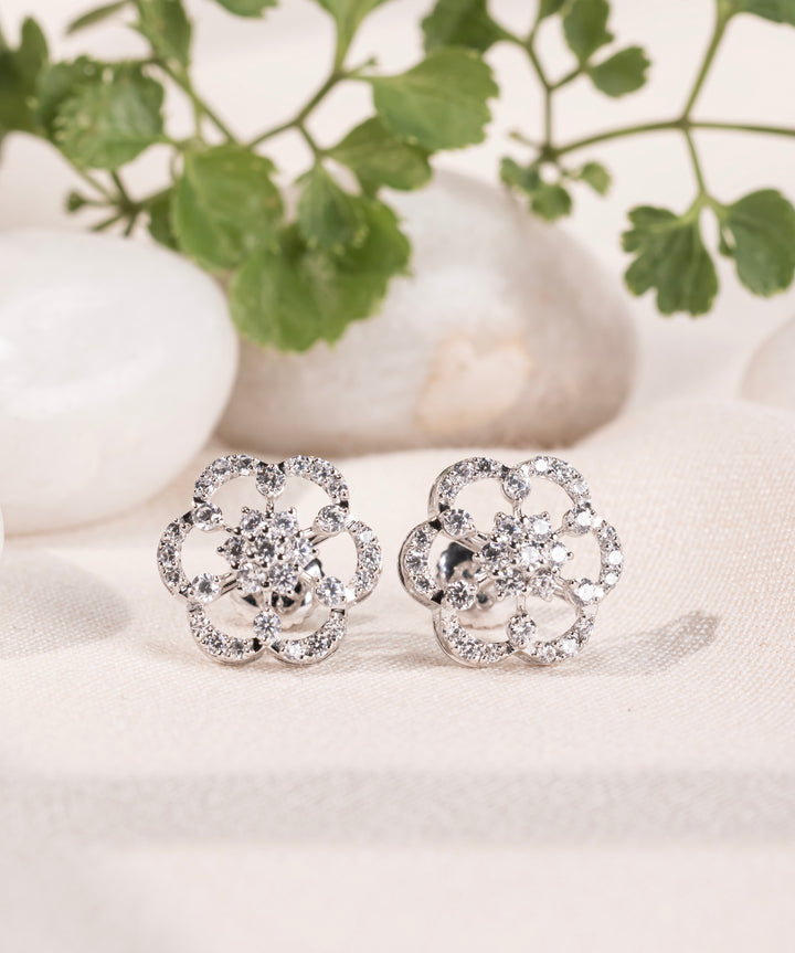 Eternal Bloom Flower Earrings