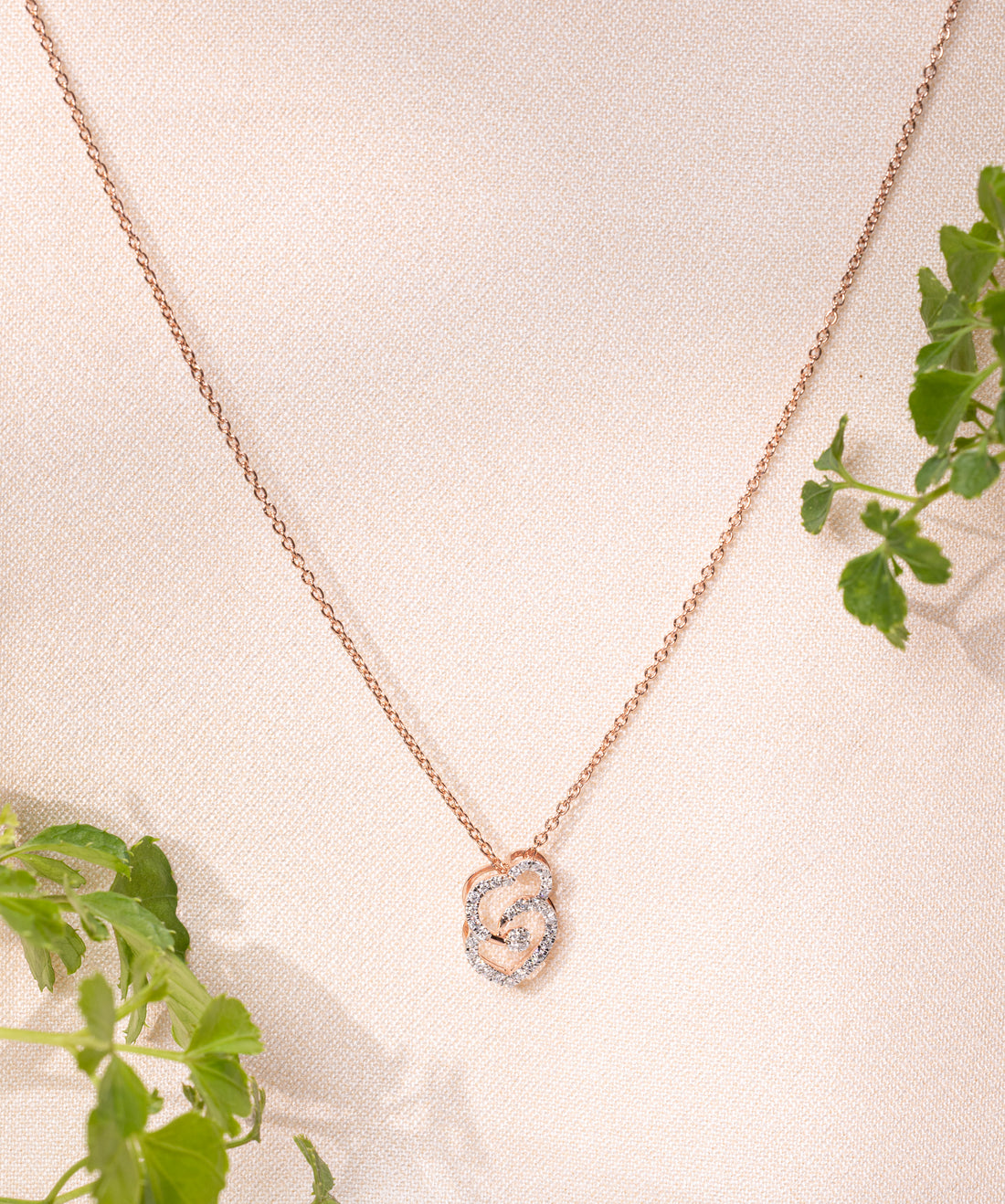 Amorielle Duo Heart Necklace
