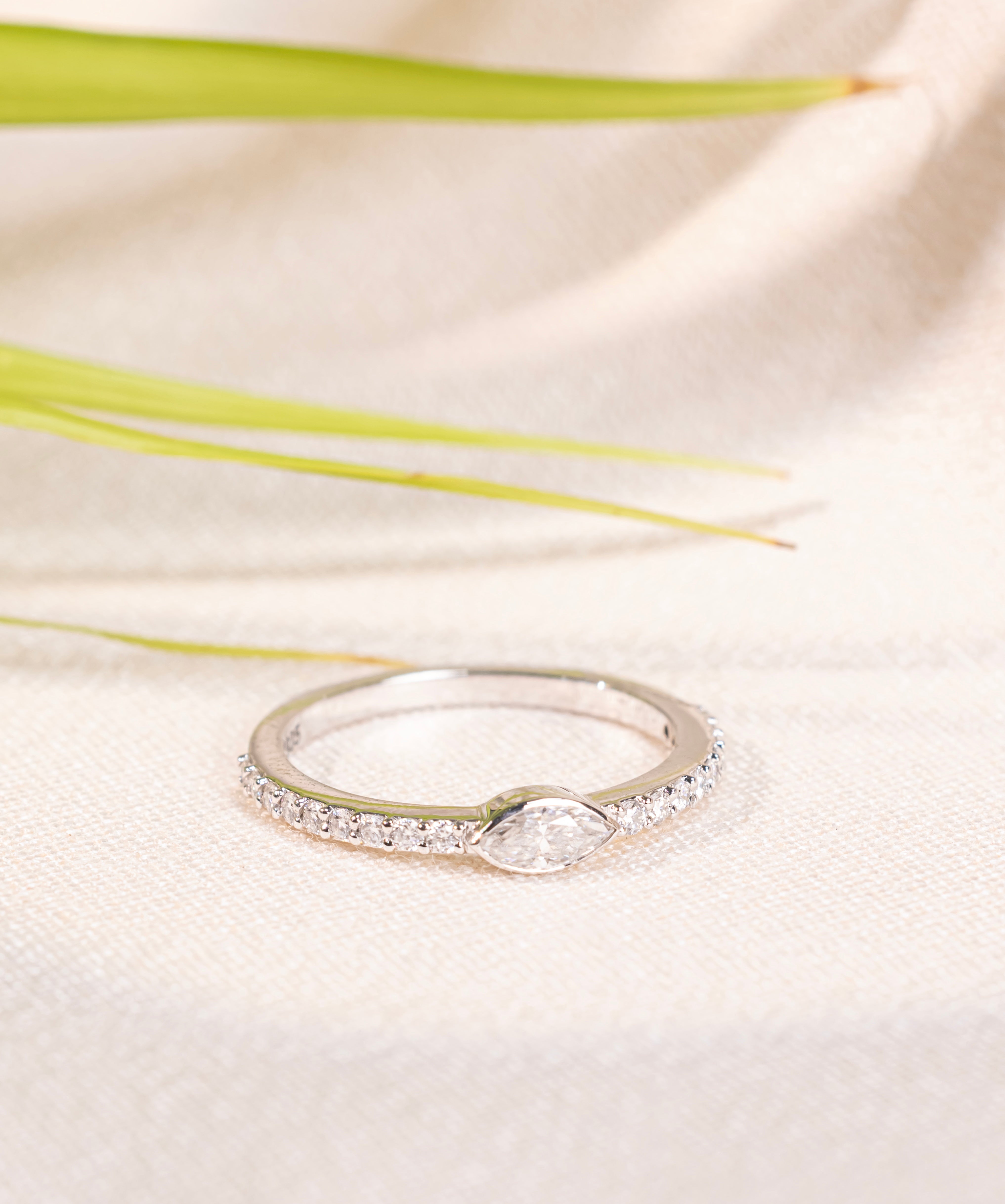Luminous Marquise Ring