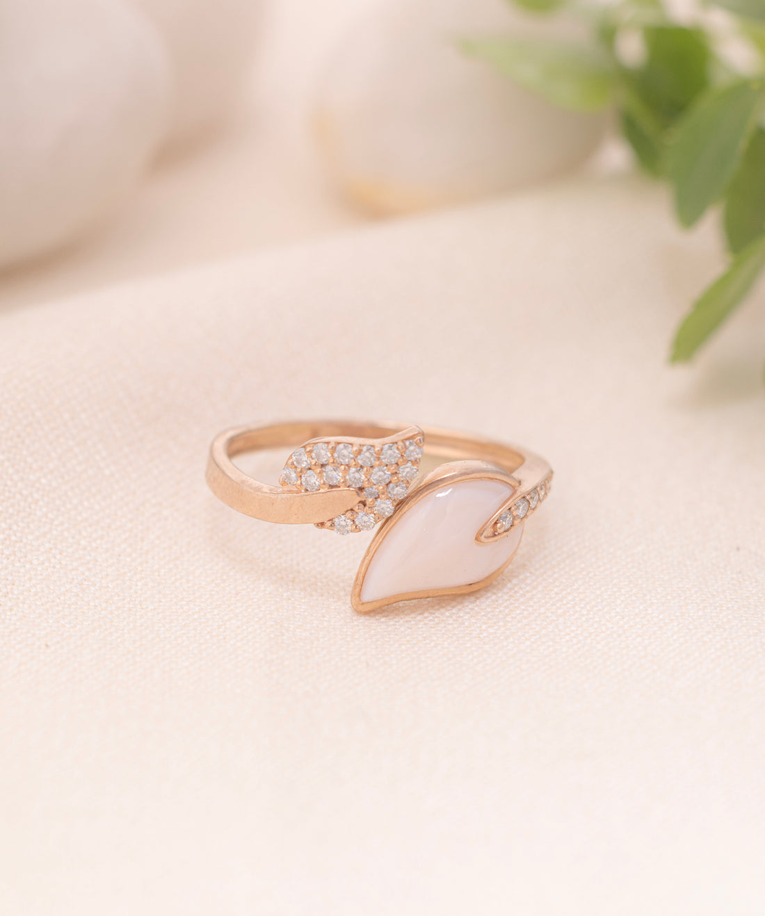 Willow Whisper Bypass Ring