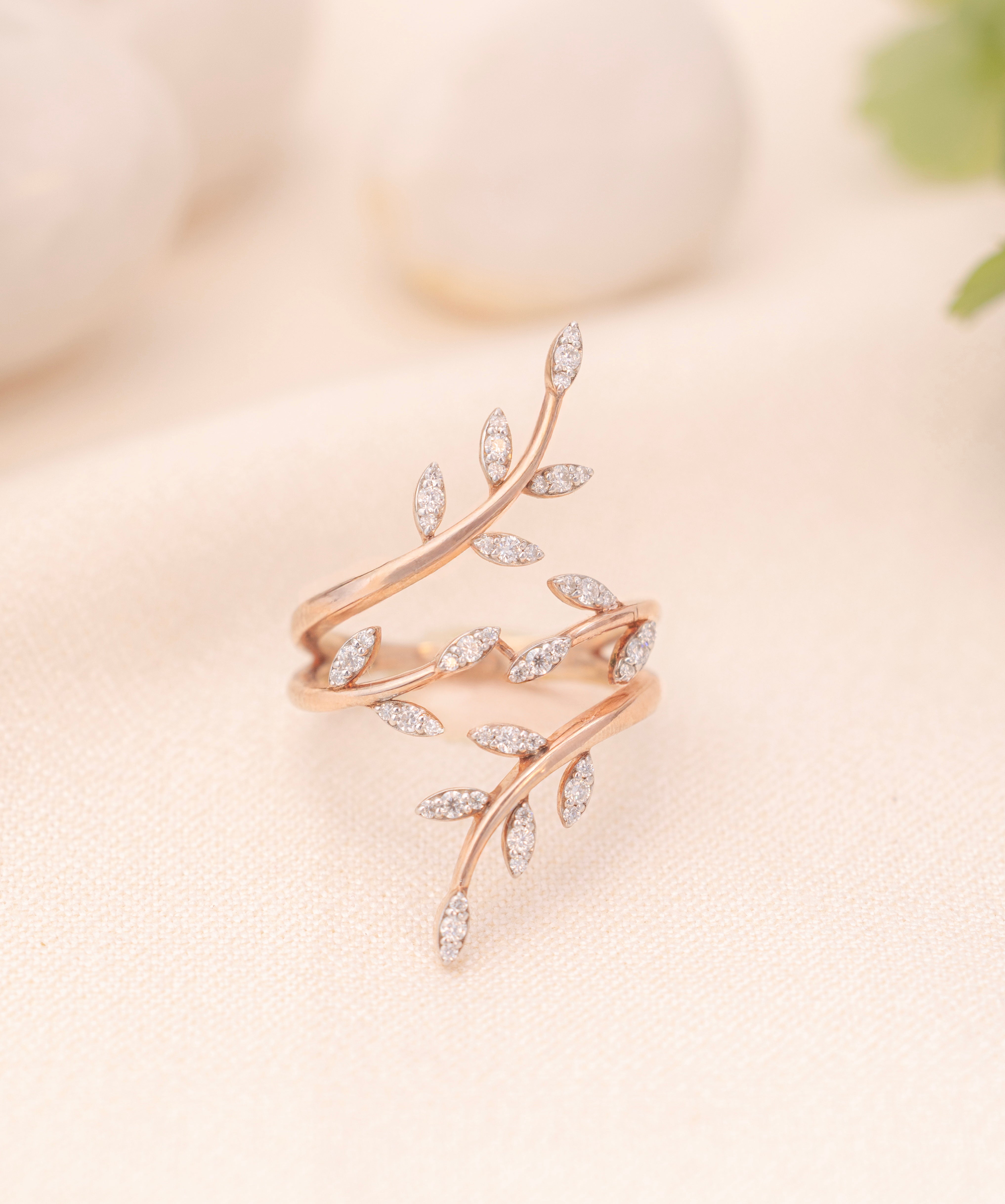 Ethereal Willow Wrap Ring