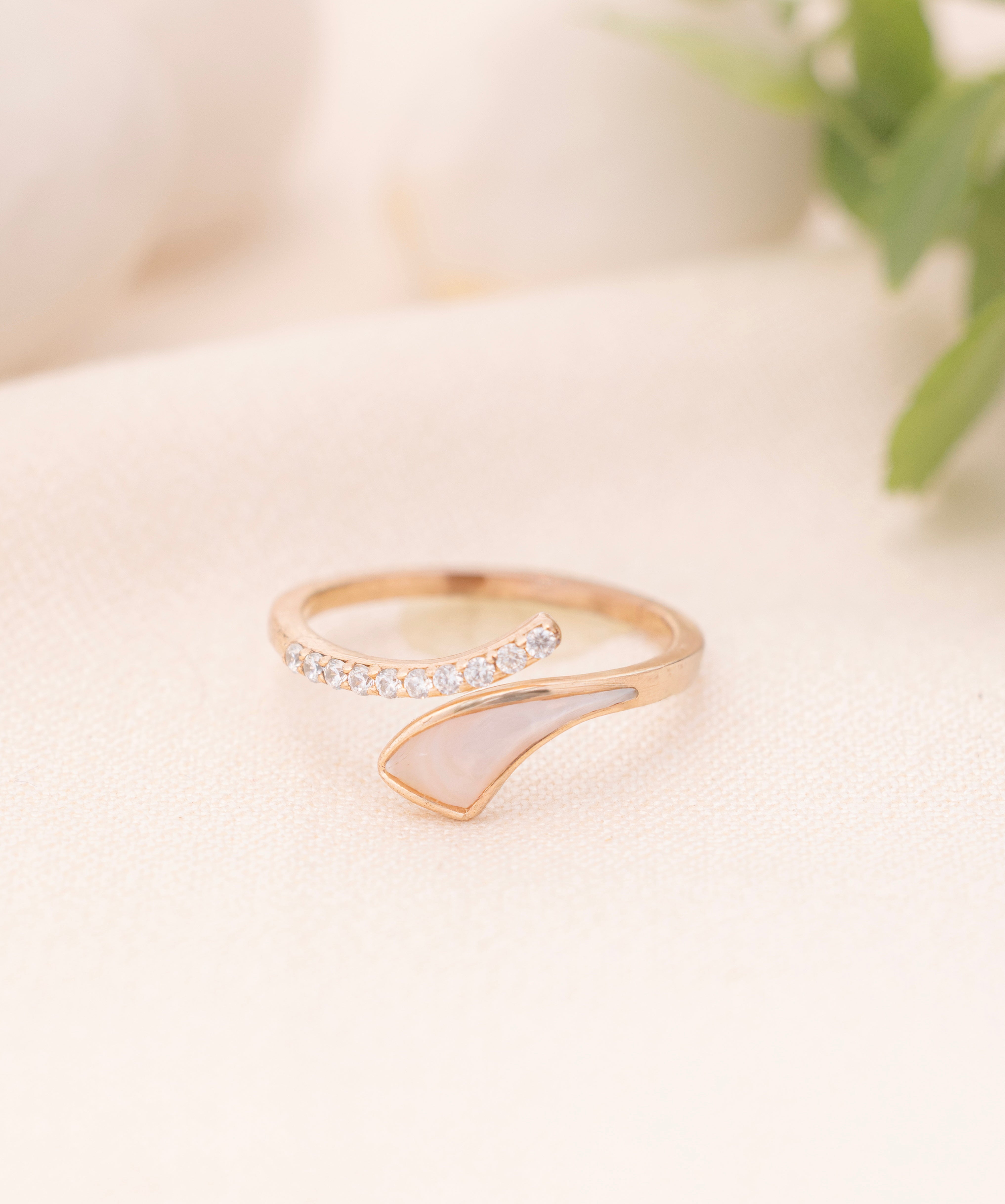 Serene Sweep Bypass Ring