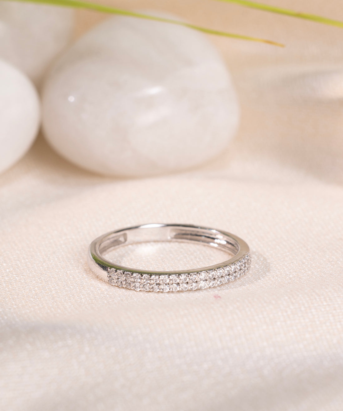 Eterna Pave Band Ring