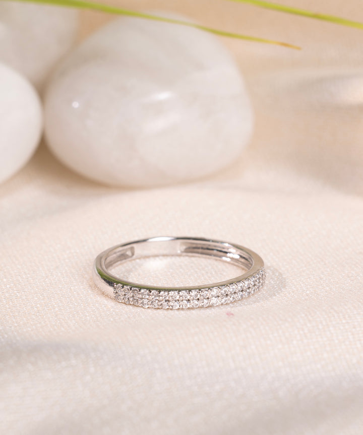 Eterna Pave Band Ring