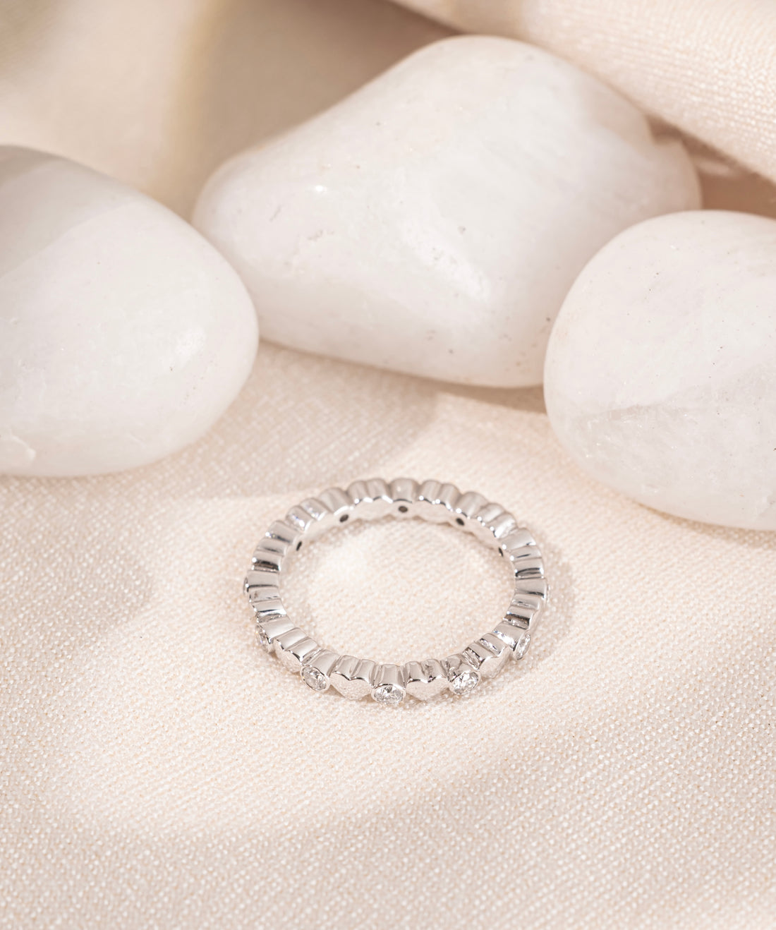 Heartstrings Eternity Ring