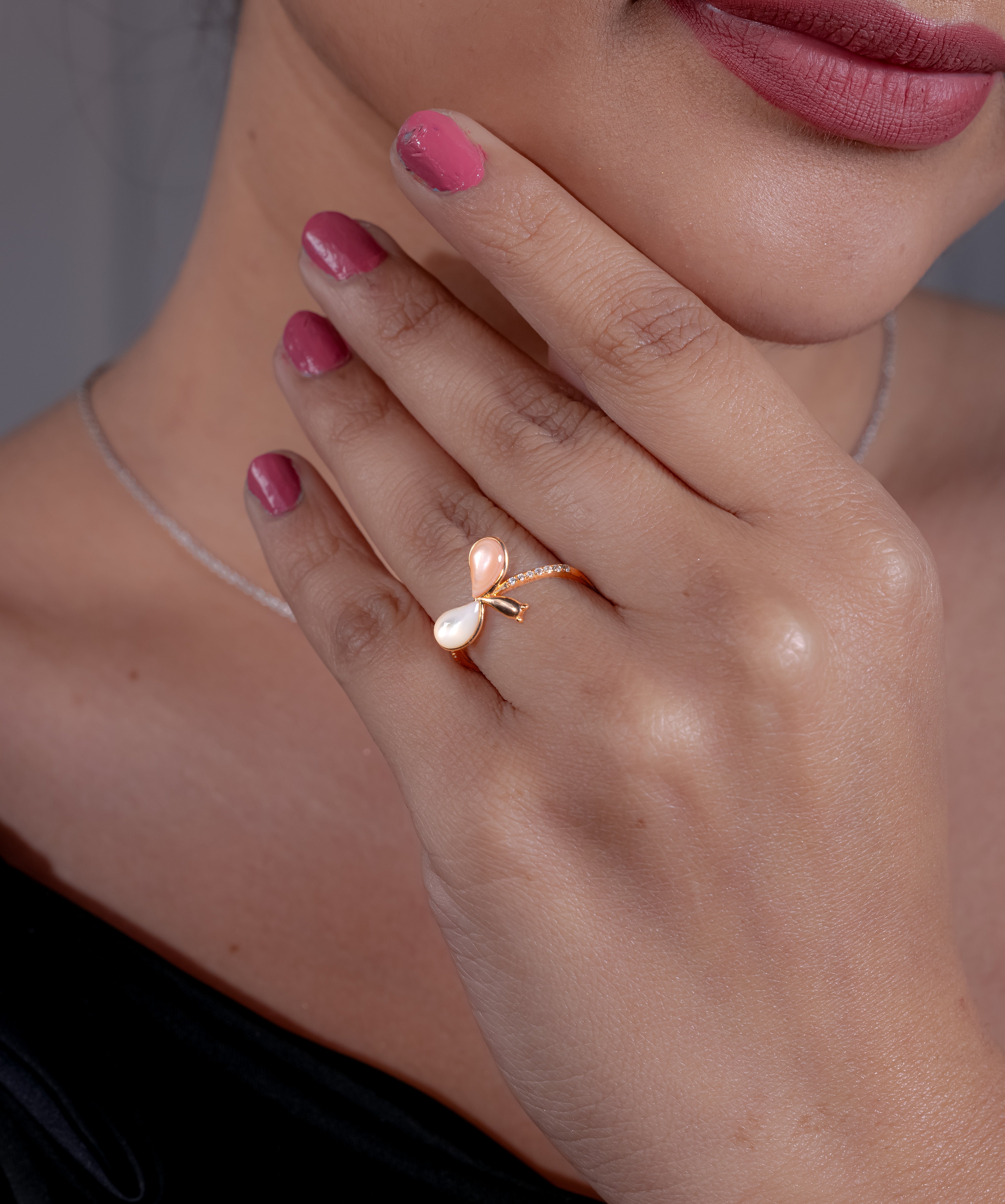 Mariposa Dream Pearl Ring