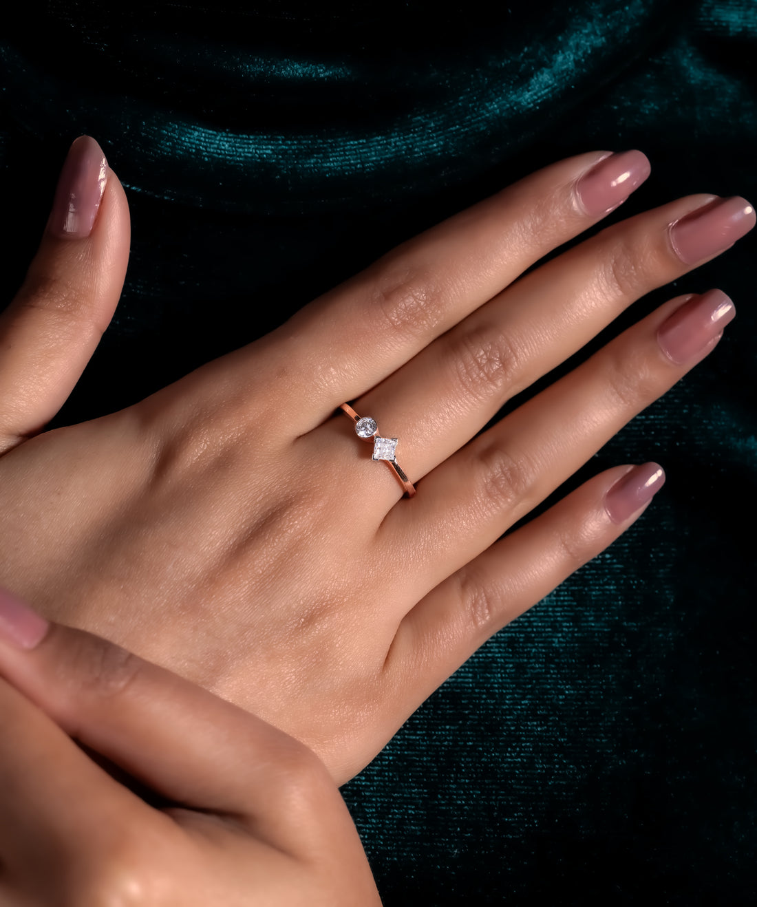 Celestia Glow Multi-Band Ring
