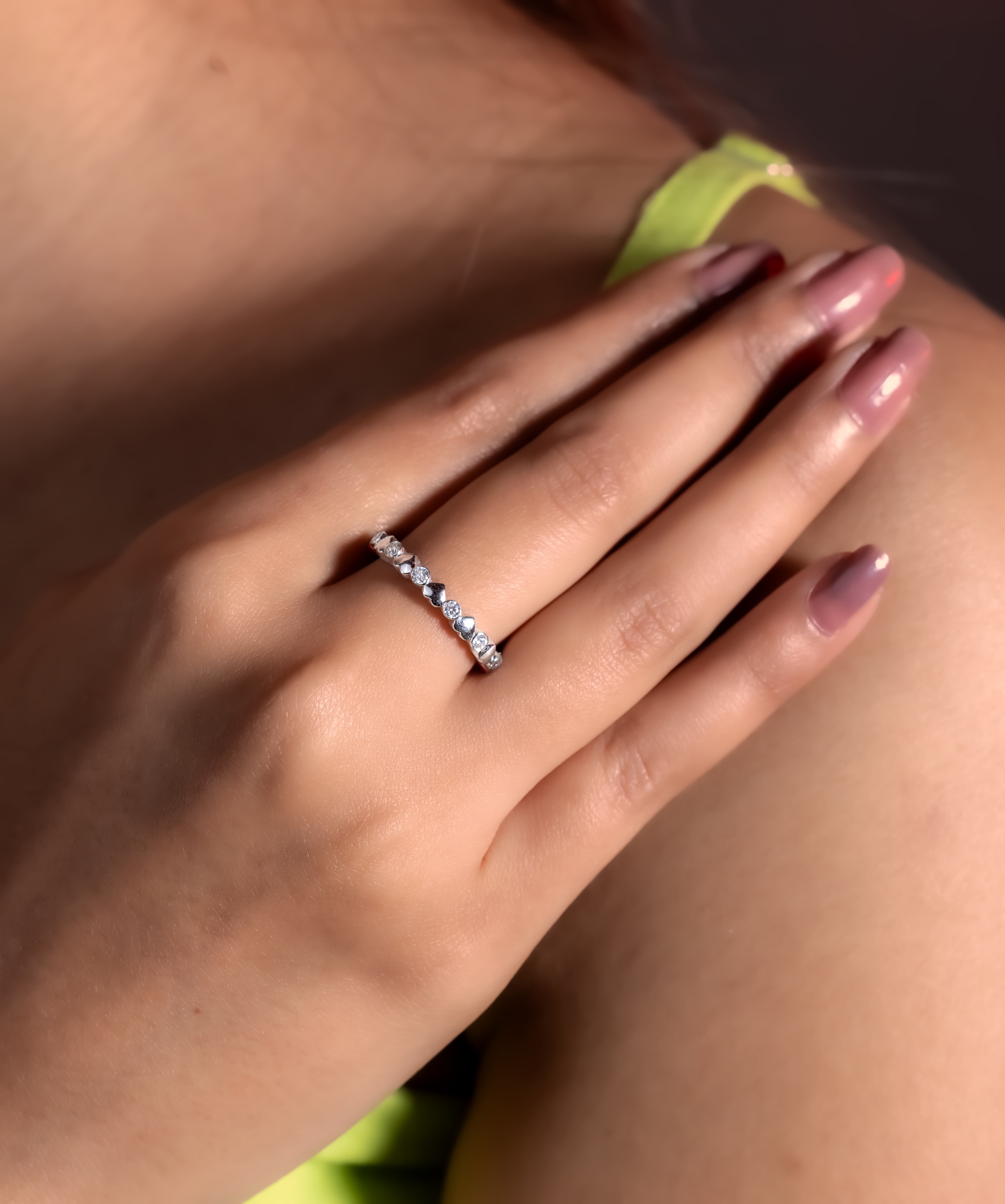 Heartstrings Eternity Ring