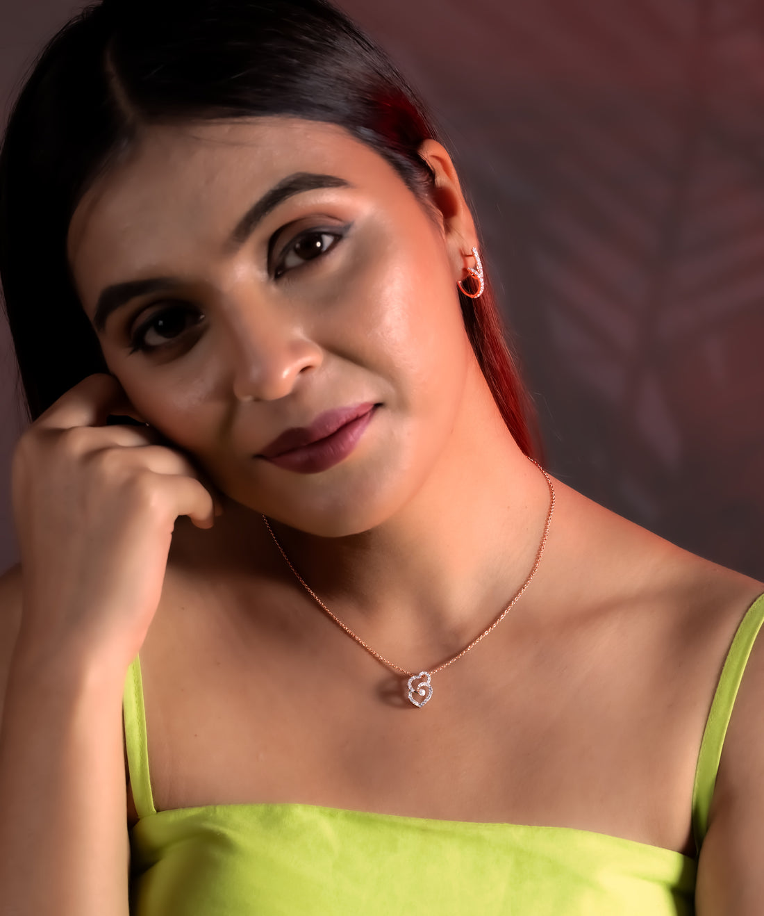 Amorielle Duo Heart Necklace