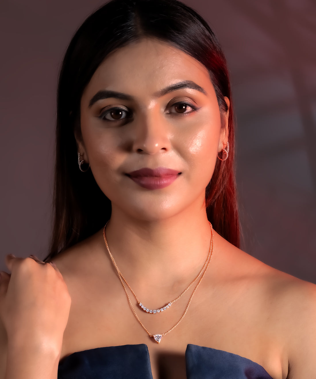 Triélara Spark Layered Necklace
