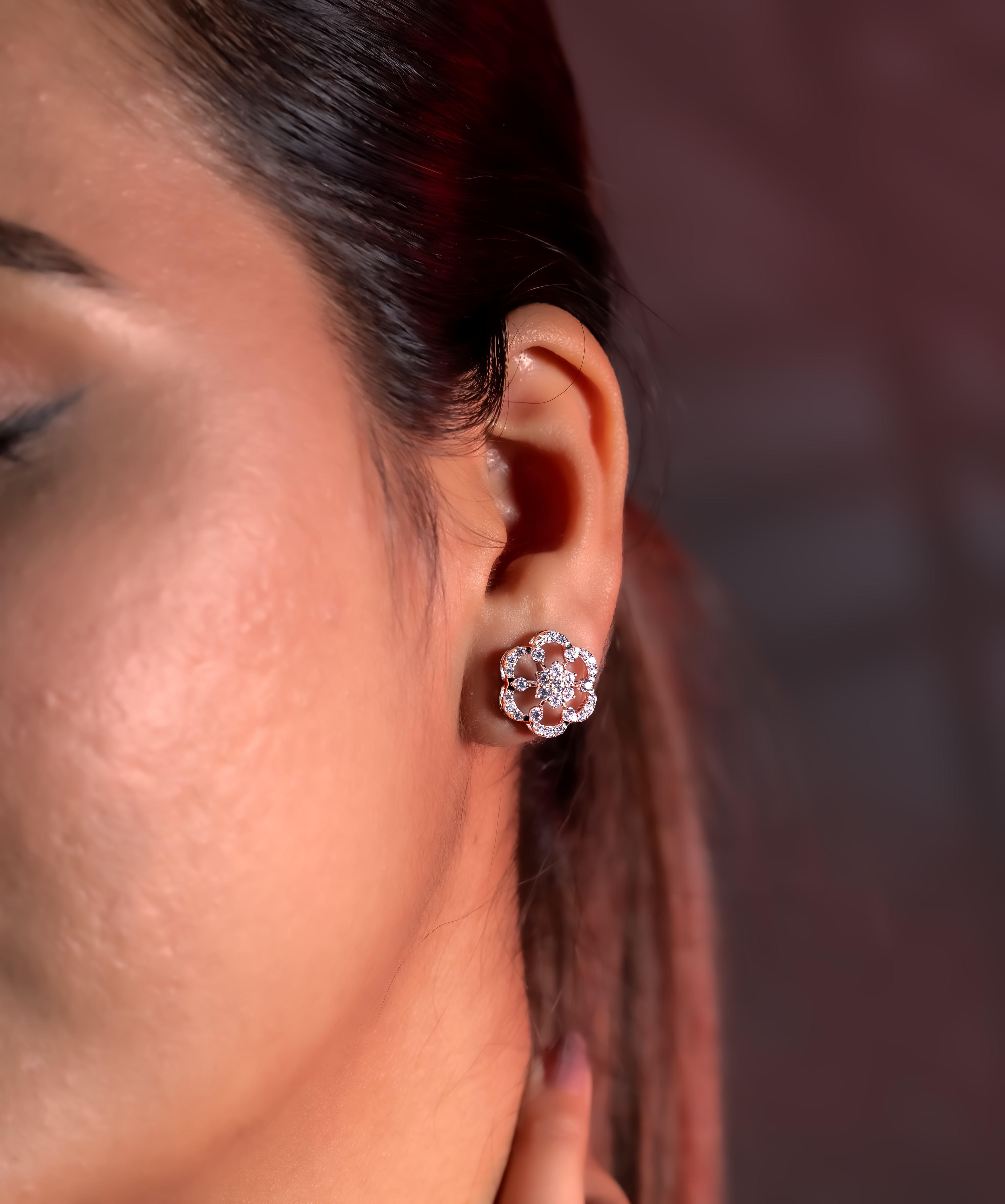 Eternal Bloom Flower Earrings