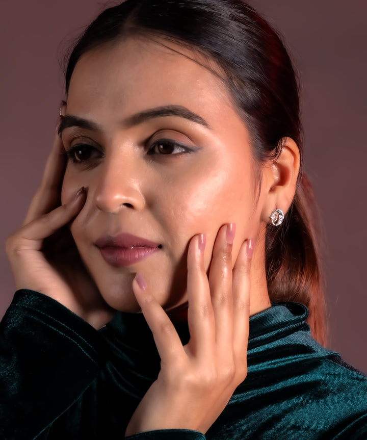 Luna Orbit Stud Earrings