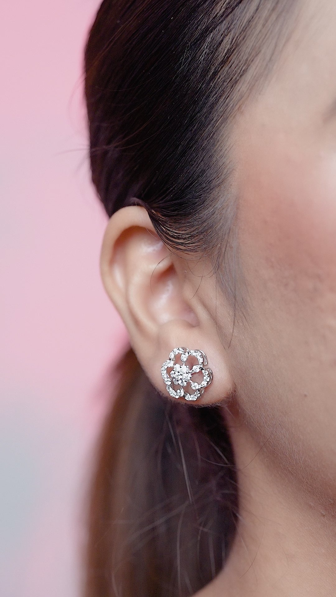 Eternal Bloom Flower Earrings