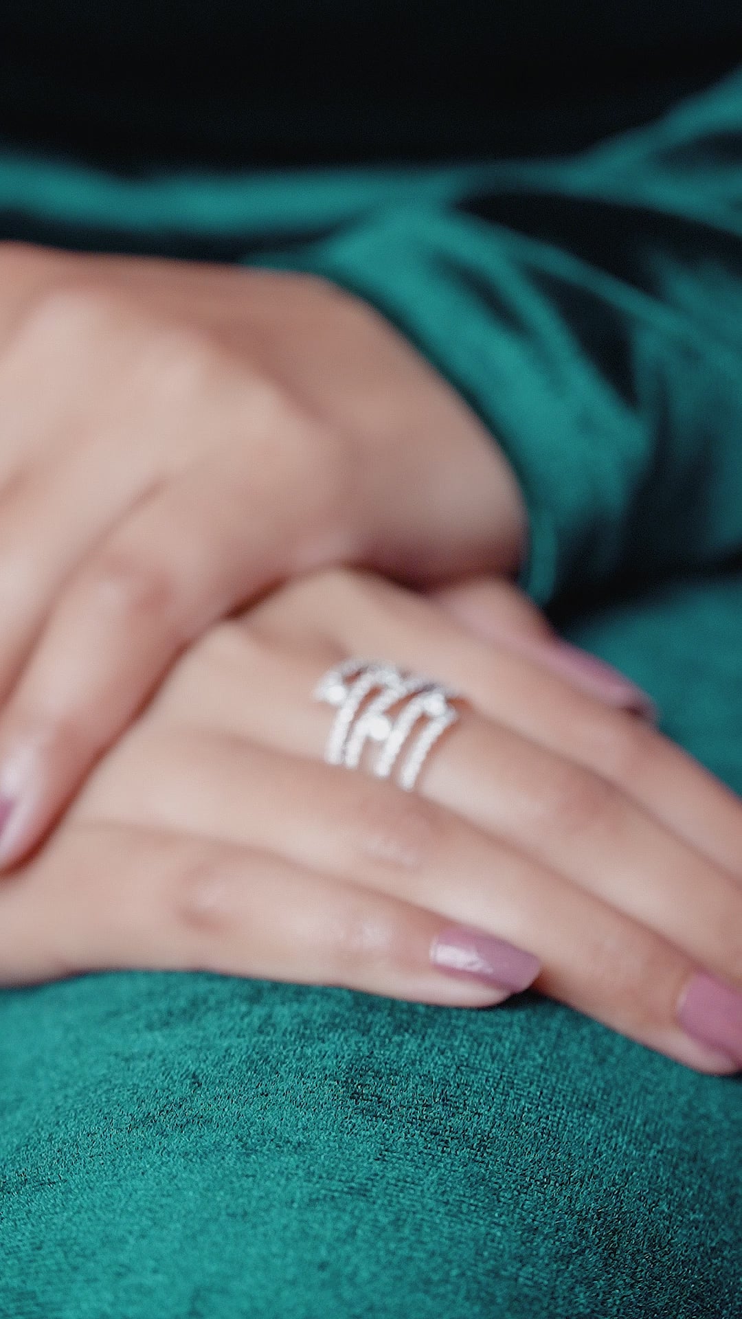 Celestia Glow Multi-Band Ring