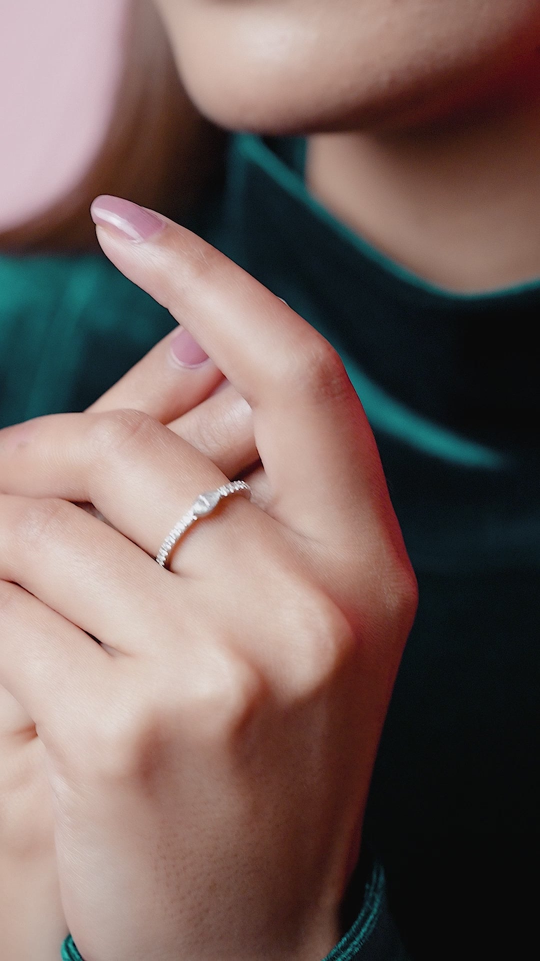Luminous Marquise Ring