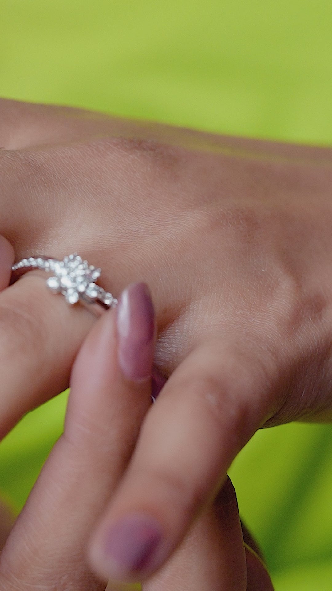 Glacial Bloom Ring