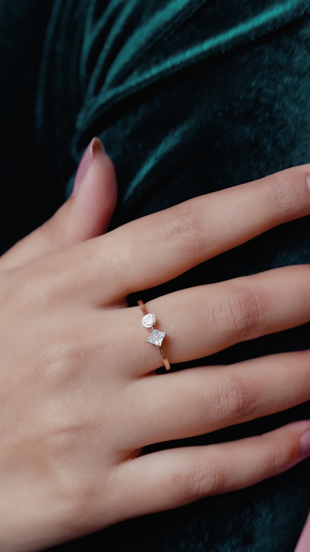 Celestia Glow Multi-Band Ring
