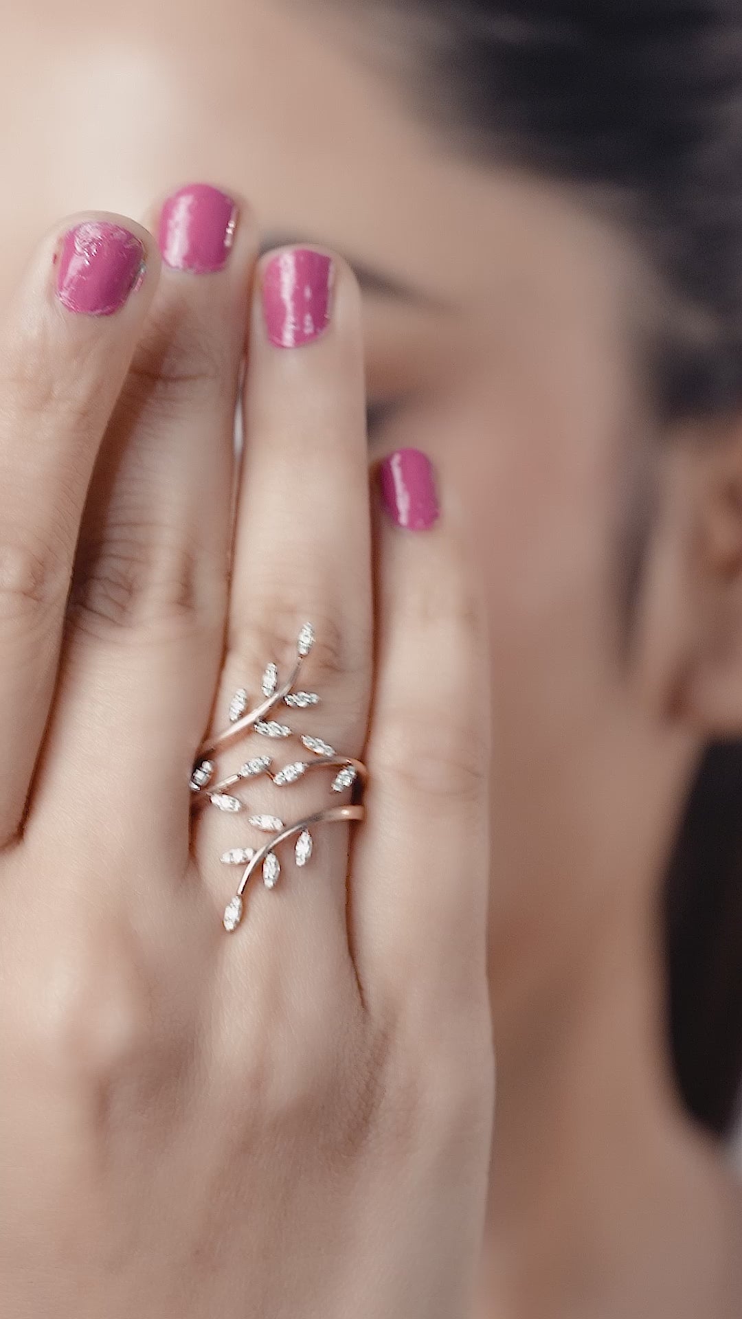 Ethereal Willow Wrap Ring