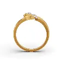 Double Leaves Diamond Ring.webp
