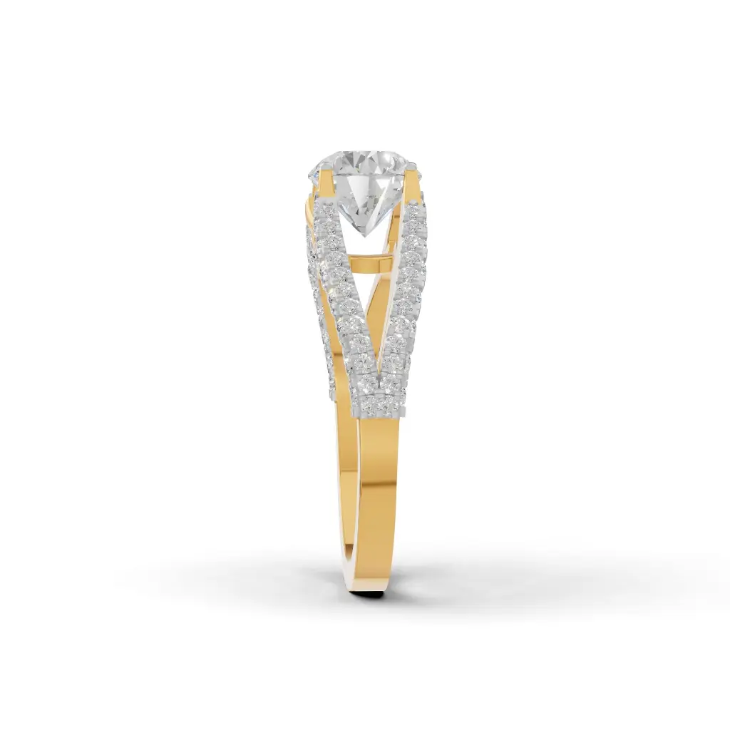 Dawnstone Radiant 1 Carat Solitaire Ring.webp