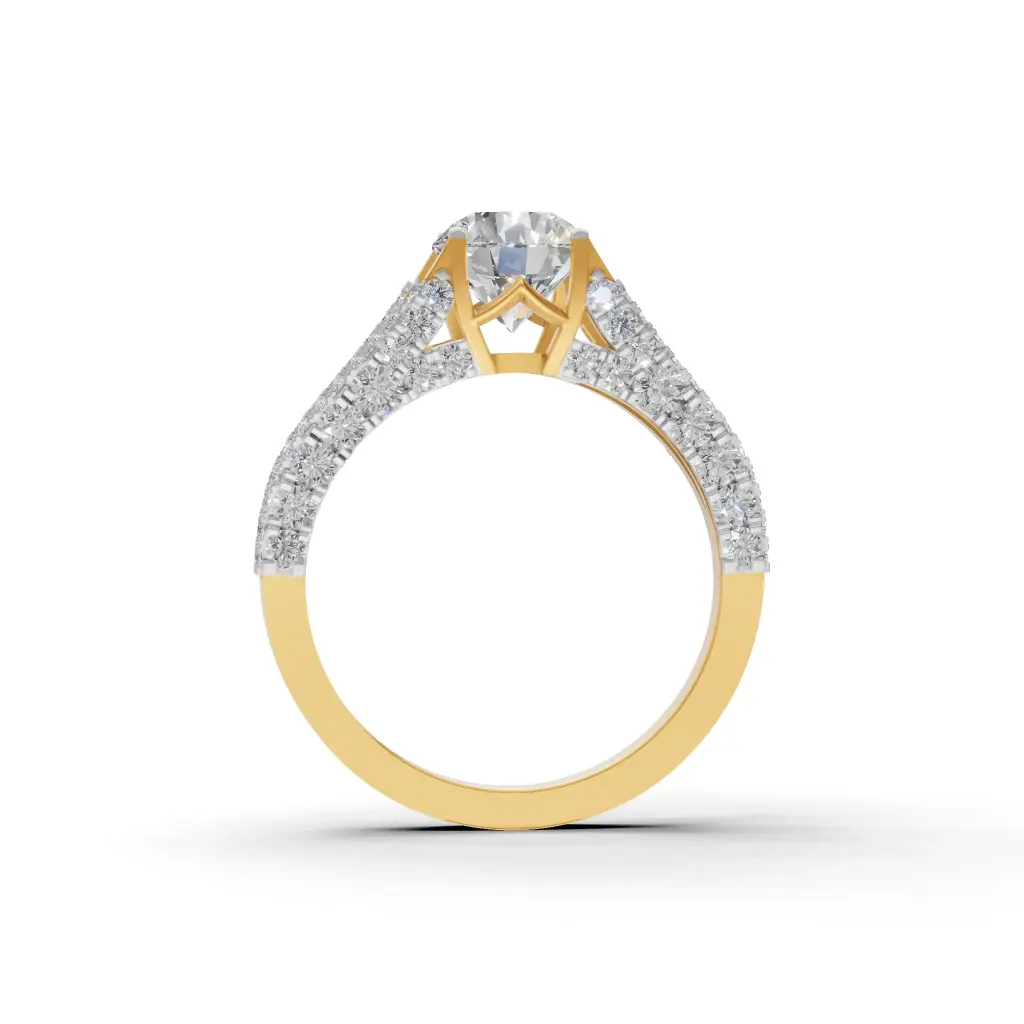 Dawnstone Radiant 1 Carat Solitaire Ring.webp