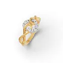 Infinite Infinity with Heart Diamond Ring.webp