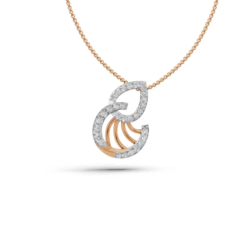 Pretty Petals Diamond Pendant