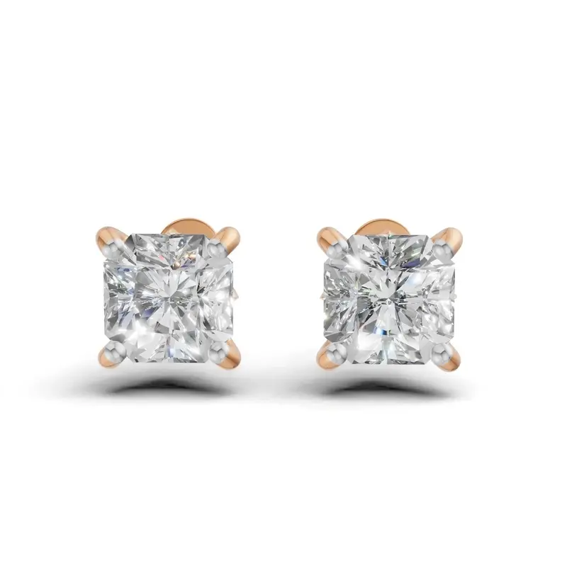 Studded Princess Diamond Ring