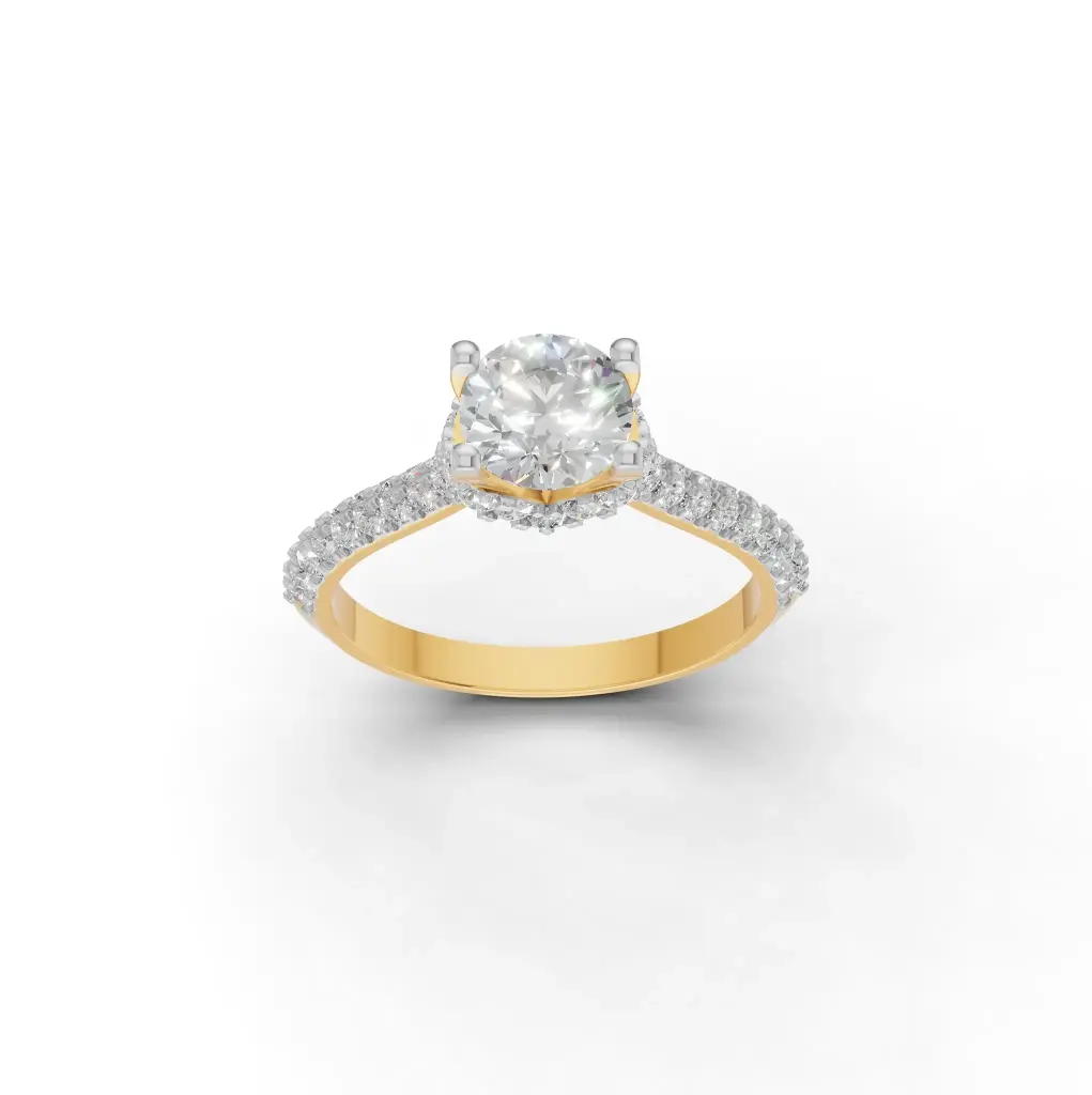 The Legacy Round Cut Solitaire Ring