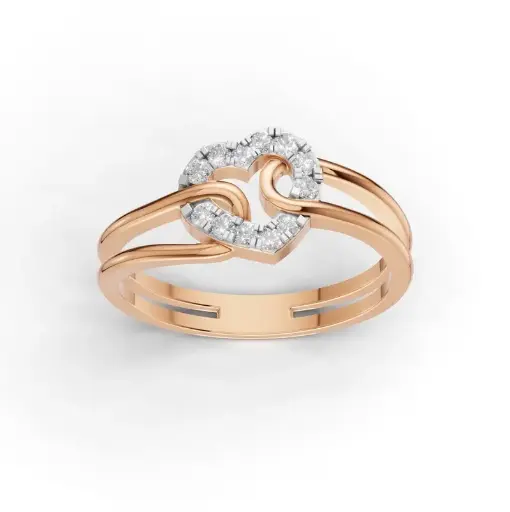 [K-LR-024] Fierce Devotion Heart Ring
