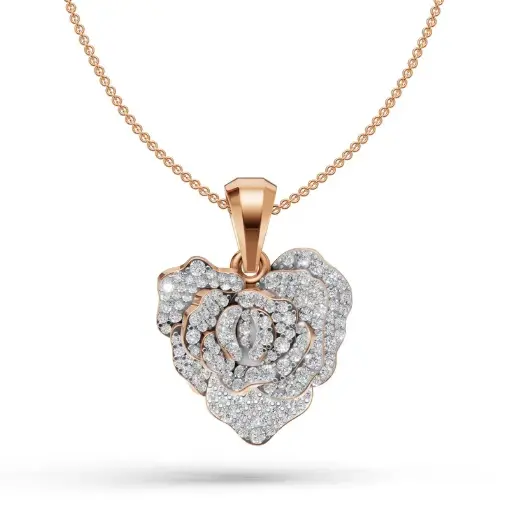 [K-OP-007] Rose Heart Diamond Adornments